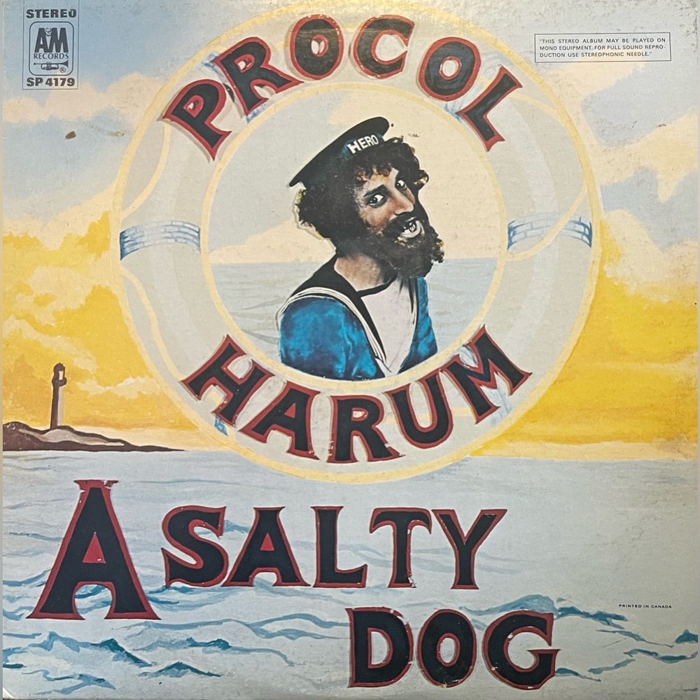 Procol Harum A Salty Dog. Robin Trower. A&M SP-4179 -1969- Shrink